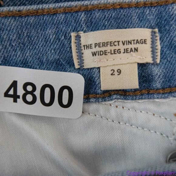 NEW Madewell The Perfect Vintage‎ Wide-Leg Jean in Harding Wash, 29 - Picture 14 of 16